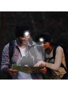 Bluetooth sapka LED világítással