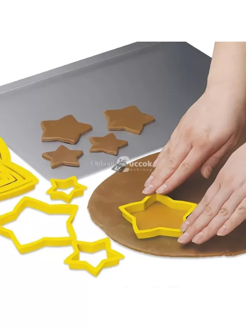 Mézeskalács karácsonyfa kiszúró szet