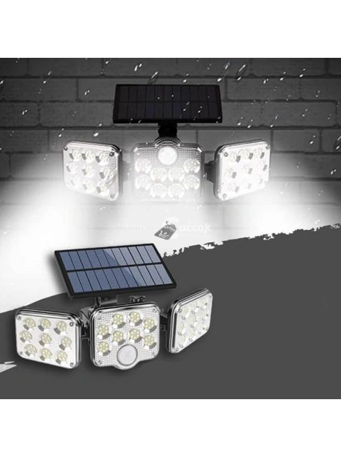 Ultra Erős Fényű Mozgásérzékelős Kültéri Lámpa