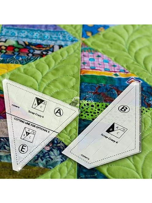 Foltvarró sablon, patchwork sablon készlet