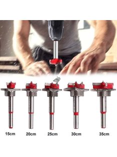 Zsanérlyuk fúró készlet (5 db)