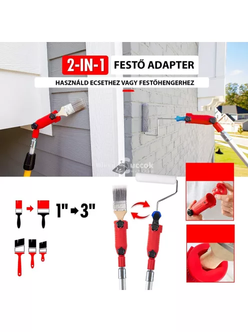 Festőhenger, Ecset Adapter