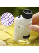 Zsebmikroszkóp 120X-os Nagyítással