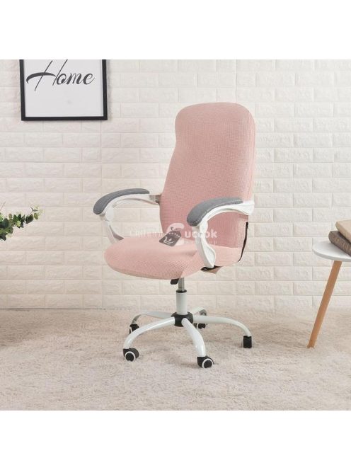 Vízálló irodai székhuzat, rugalmas huzat forgószékhez - - Rózsaszín