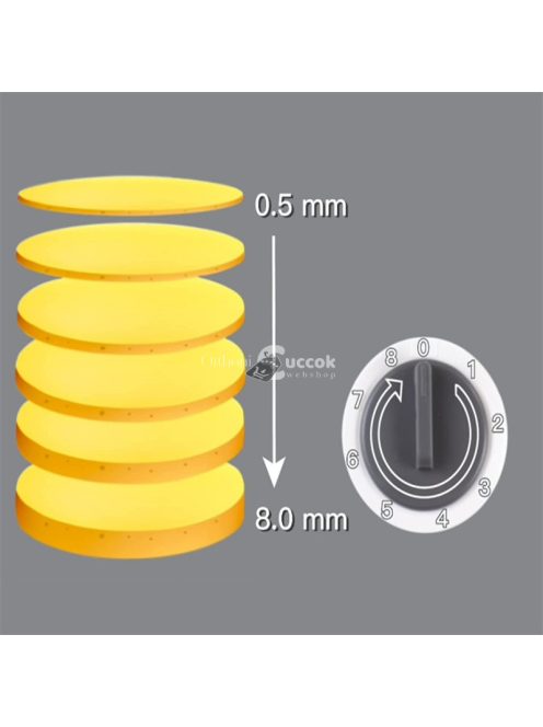 Multifunkcionális zöldségvágó zöld