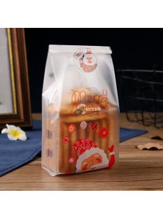 Karácsonyi műanyag tasak, zacskó 25 db