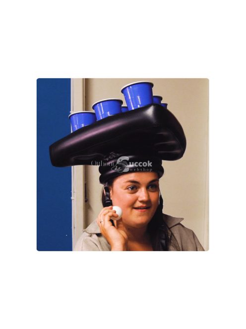 Felfújható háromszög sapkás sörpong játék