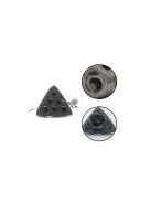 Felfújható háromszög sapkás sörpong játék