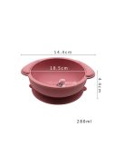 Csúszásmentes baba tál