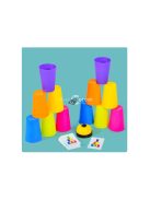 Montessori Toys Stack Cup játék kártyával