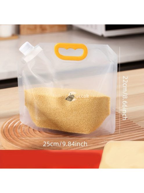 5 db-os Élelmiszer Tároló Tasak