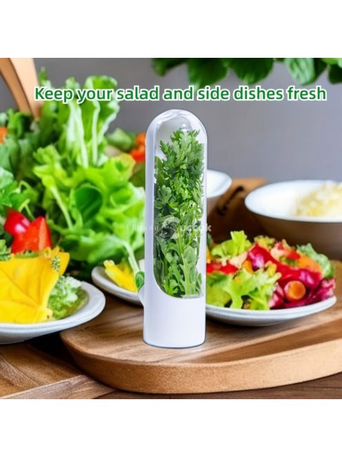 Frissentartó tároló zöldségekhez és fűszernövényekhez