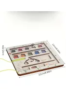 Mágneses matematikai oktató játék