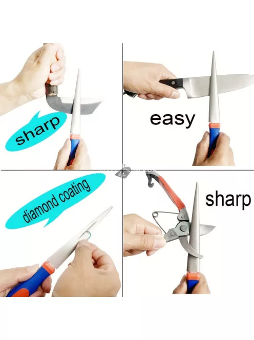 Gyémánt élező ollókhoz, késekhez és kerti szerszámokhoz