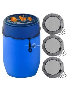 Állítható levélfogó háló esőgyűjtő tartályhoz