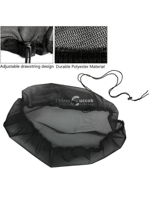 Állítható levélfogó háló esőgyűjtő tartályhoz