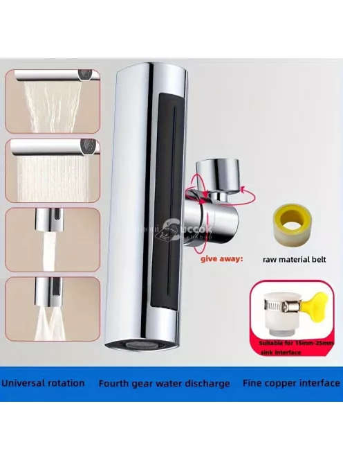Univerzális fröccsenésgátló adapter csapra