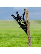 Mókus alakú kerítésdísz