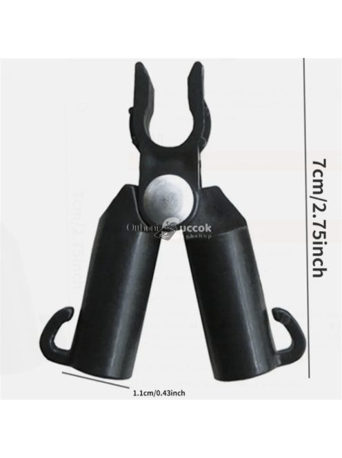 3db Összekapcsoló elem, csipesz növényfuttató állványhoz