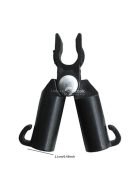 3db Összekapcsoló elem, csipesz növényfuttató állványhoz