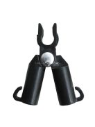 3db Összekapcsoló elem, csipesz növényfuttató állványhoz