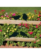 4db-os Madárkás kerítésdísz