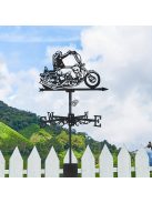 Retro szélkakas, motoros dizájnnal