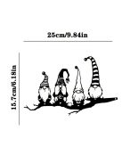 Karácsonyi manók kerti dekoráció