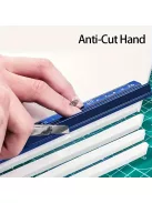 2 db-os Mérővonalzó szett csúszásgátló talppal