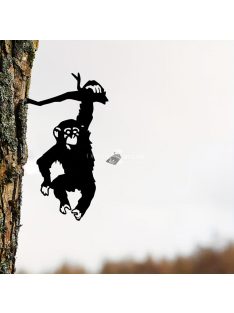 Ágon lógó majom kerti dísz