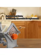 Fém zöldség és gyümölcs szeletelő