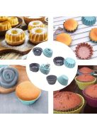 36 db-os Szilikon sütőforma és kiegészítő szett