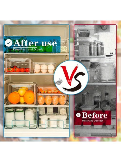 10 db-os Hűtő rendszerező doboz készlet