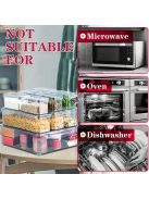 10 db-os Hűtő rendszerező doboz készlet