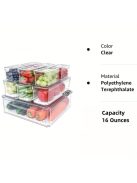 10 db-os Hűtő rendszerező doboz készlet