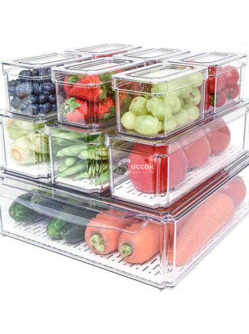 10 db-os Hűtő rendszerező doboz készlet