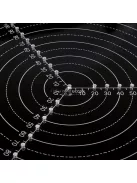 20 cm-es Kör vonalzó, középpont kereső