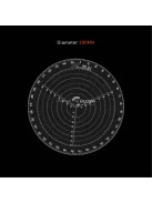 20 cm-es Kör vonalzó, középpont kereső