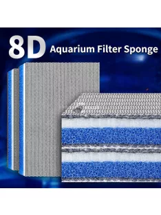 8 Rétegű Szűrőbetét Akváriumhoz