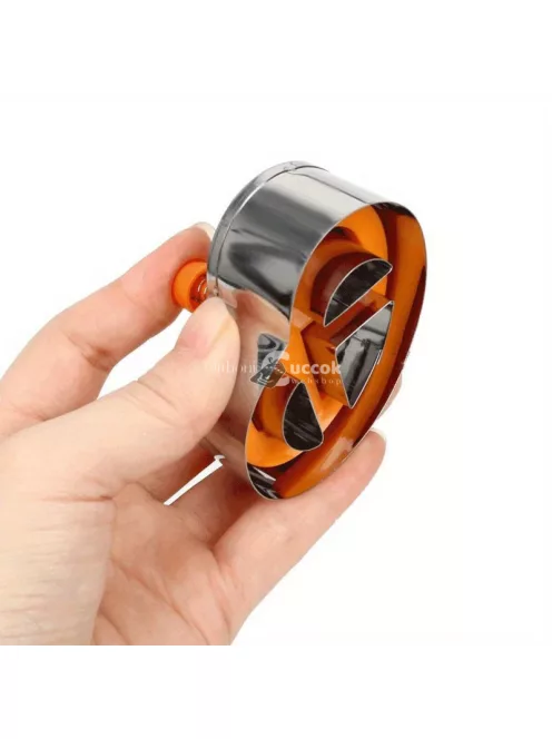 Perec alakú kekszkivágó forma