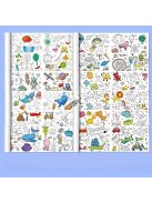 4db Színezőtekercs