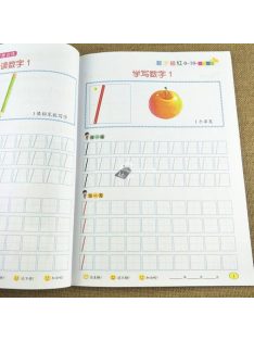 Számok írása 0-10 gyakorlófüzet gyerekeknek