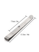 Acél szegély rögzítő varráshoz