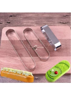 Ovális süteményformázó gyűrű