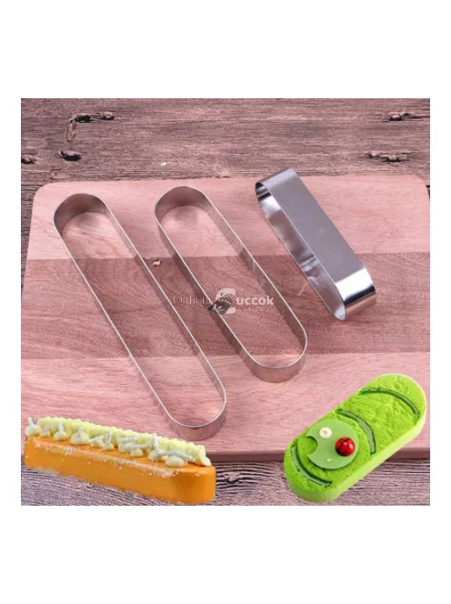 Ovális süteményformázó gyűrű