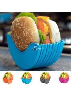 Szilikon hamburger tartó 