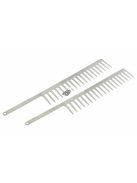 Grillnyárs 2db, fésűs