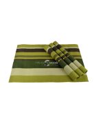 Étkezési alátét szett 4 darabos csíkos