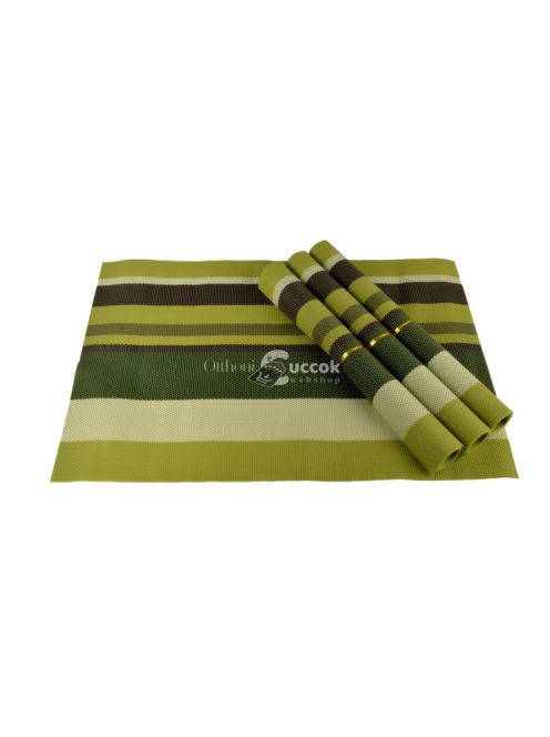 Étkezési alátét szett 4 darabos csíkos