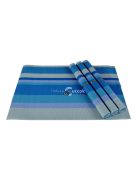 Étkezési alátét szett 4 darabos csíkos